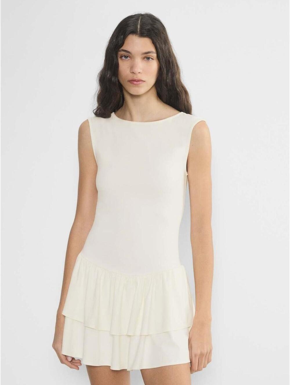 Aritzia Wilfred Goodlux Bloomsbury Dress - Medium - Ivory